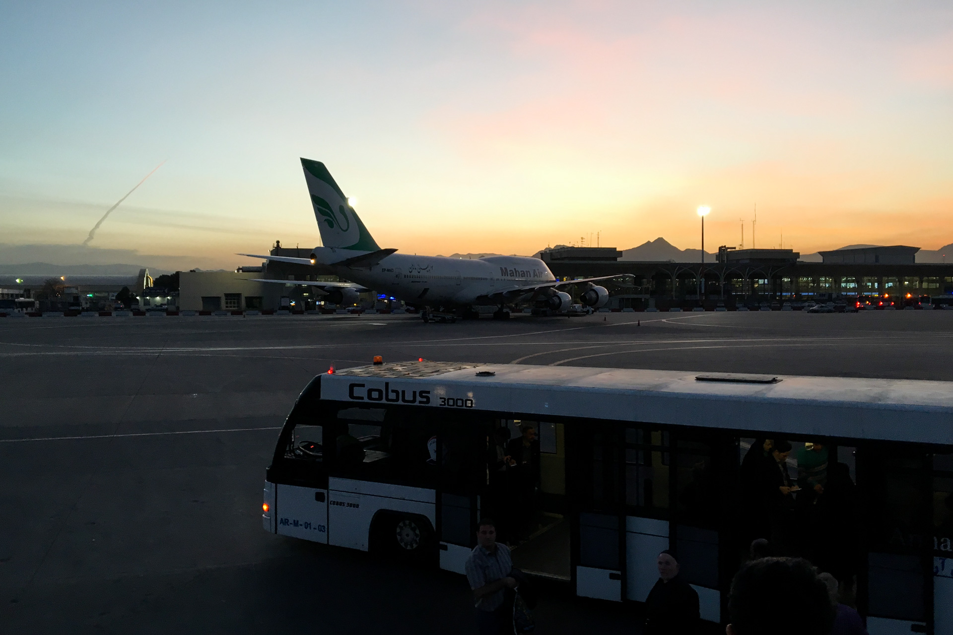 Mahan Air 747