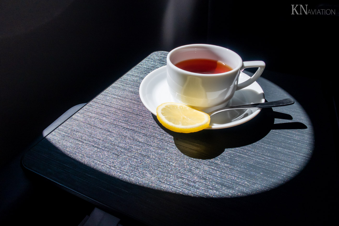 JAL A350 First Class Tea