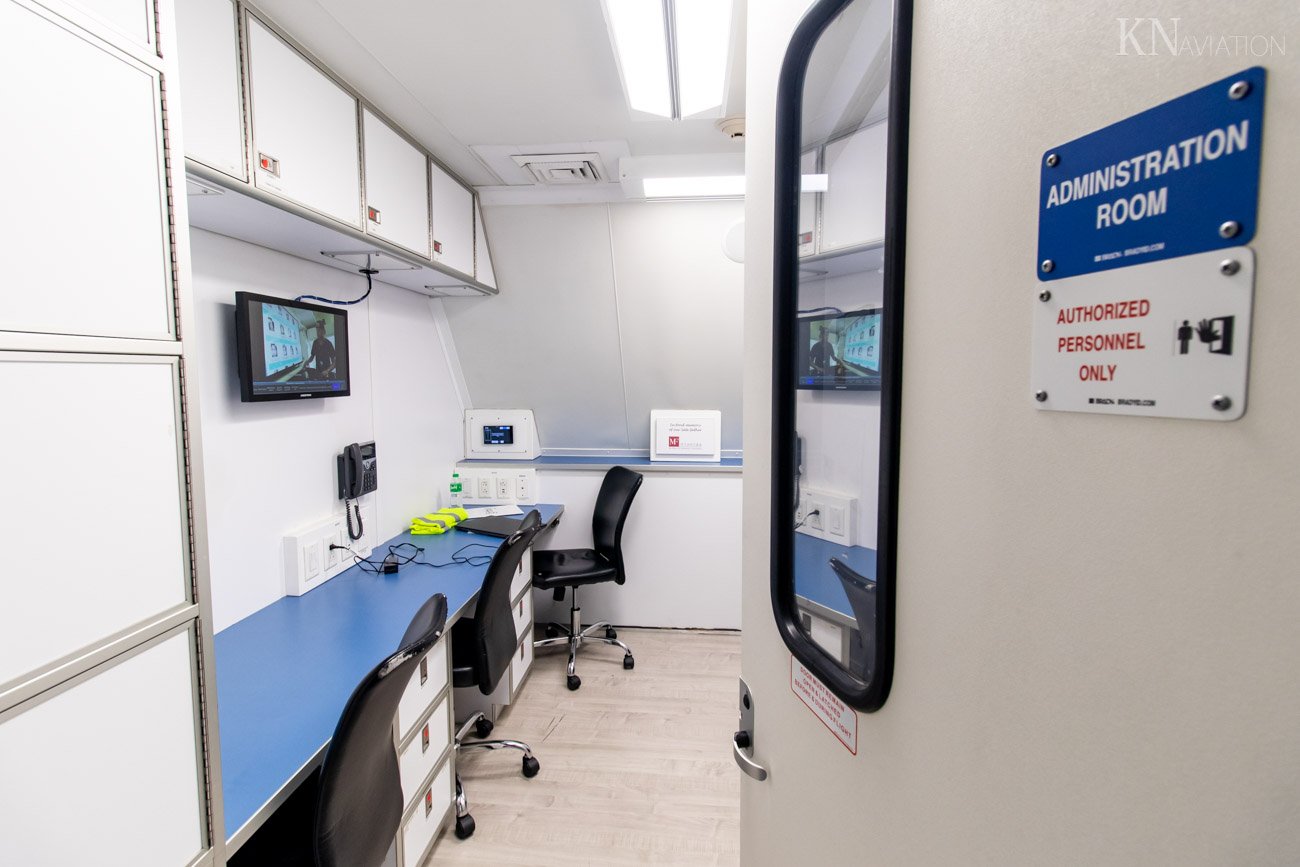 Orbis Flying Eye Hospital MD-10 Administration Room