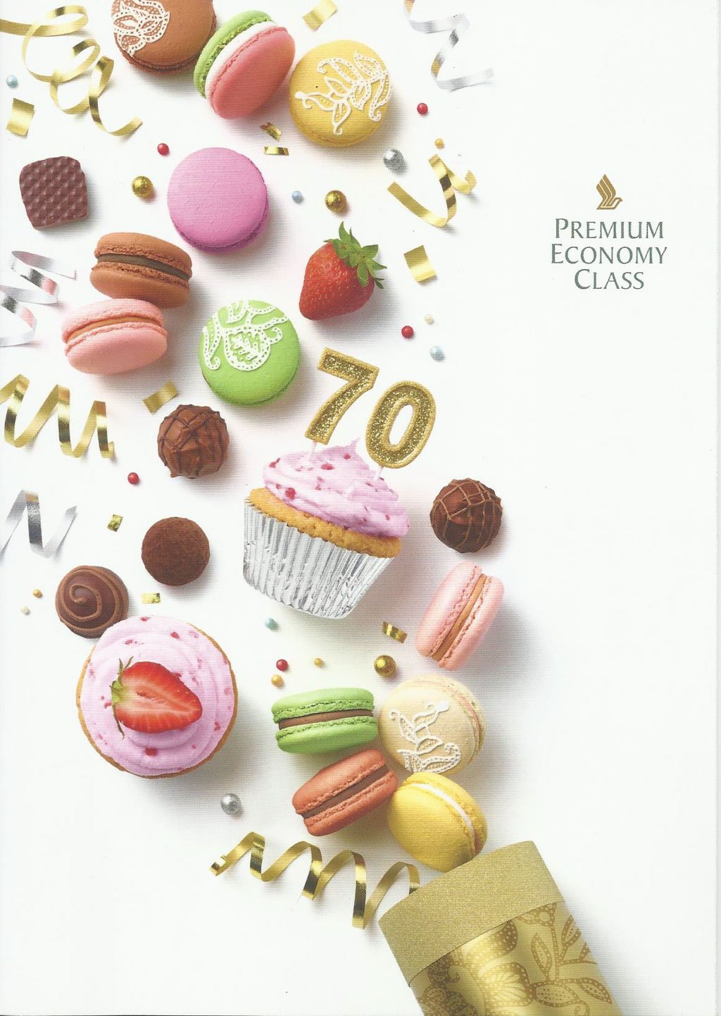 Singapore Airlines Premium Economy Class Menu