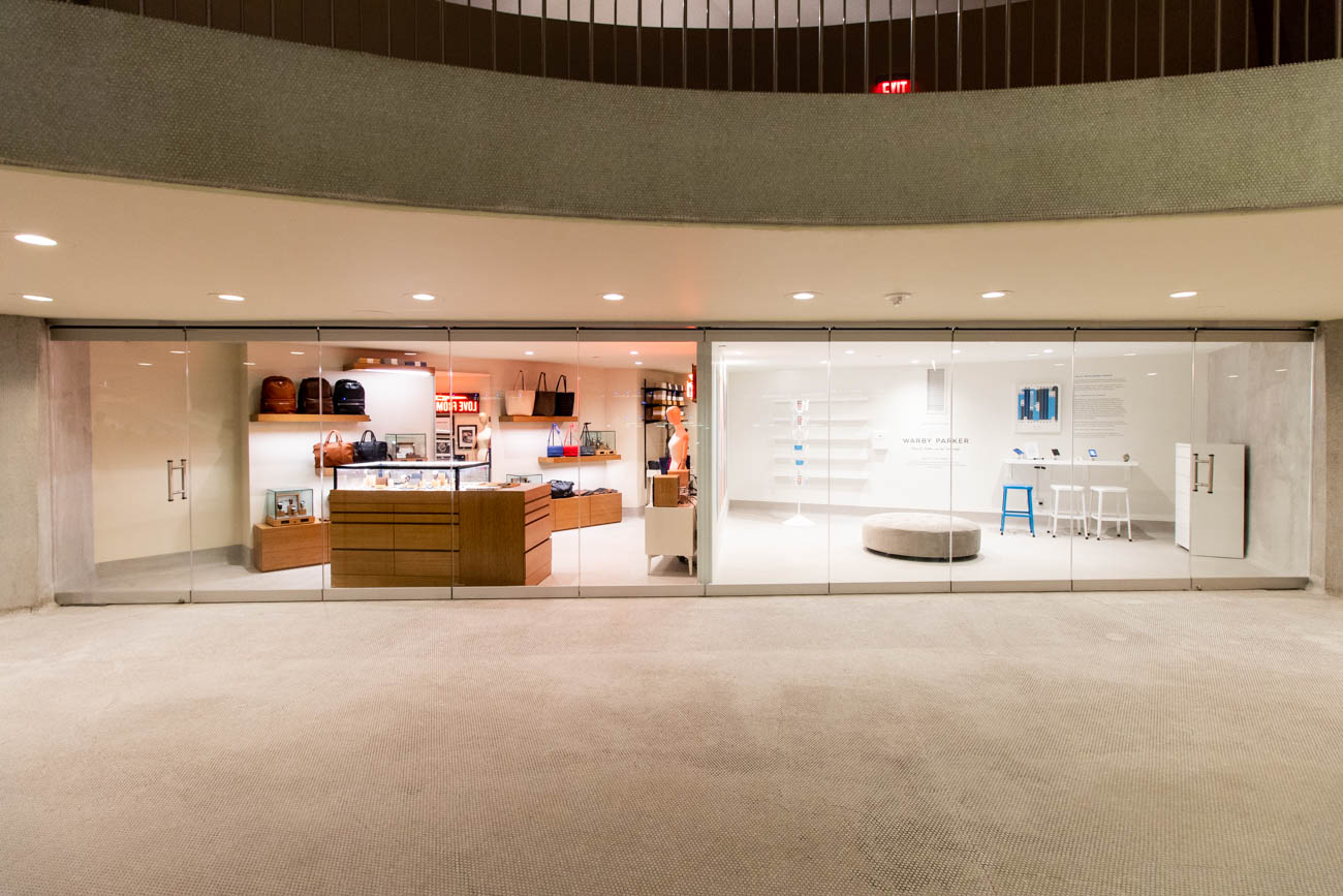 Warby Parker and Shinola at TWA Hotel